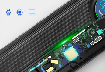 Charge Supply AS - Mode 2 Reiselader / Nødlader for lading av elbil med tilkoblingsmulighet til SCHUKO, engelsk stikk, samt blå eller rød industrikontakt (CEE).