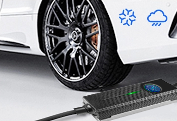 Charge Supply AS - Mode 2 Reiselader / Nødlader for lading av elbil med tilkoblingsmulighet til SCHUKO, engelsk stikk, samt blå eller rød industrikontakt (CEE).